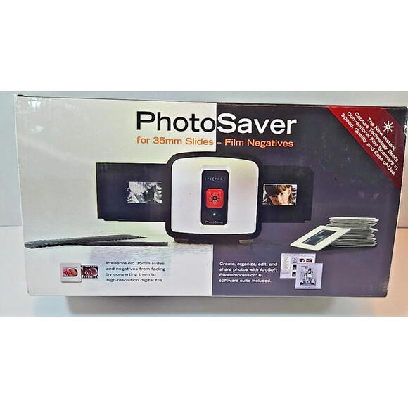 Spectare PhotoSaver for Prints Slides Film Negatives Scanner - Picture 1 of 6